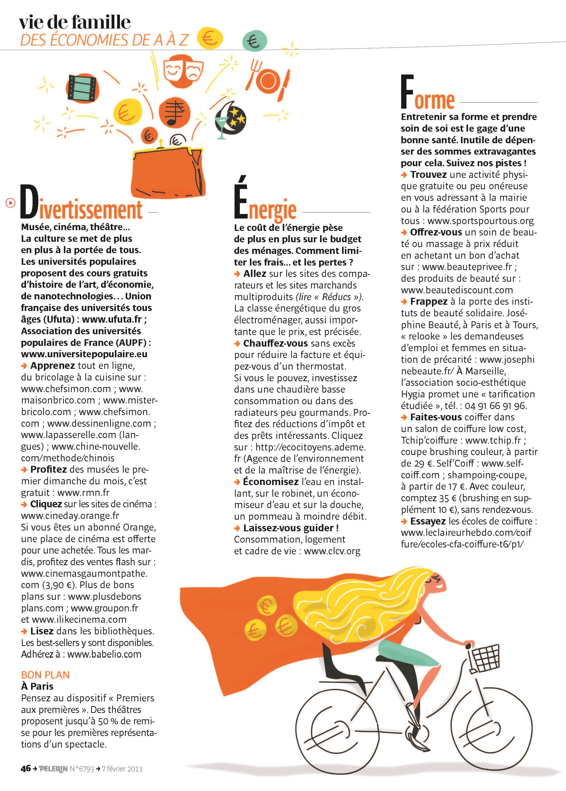 Des économies de A à W