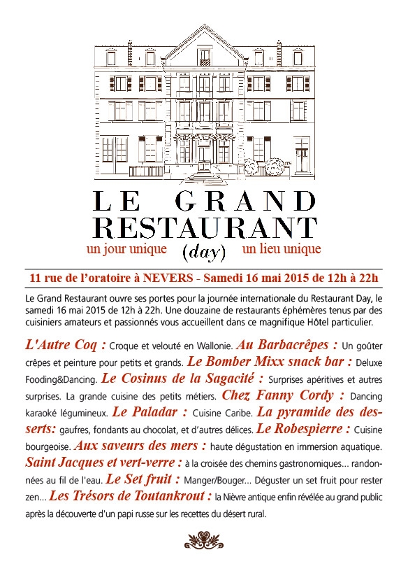 Le Grand Restaurant day